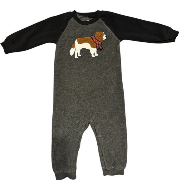 Carter’s Fleece Dog One Piece - Picture 1 of 3